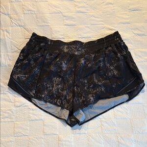Lululemon Athletica Black and Dark Gray Shorts
